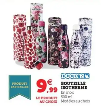 Hyper U Bouteille Isotherme offre