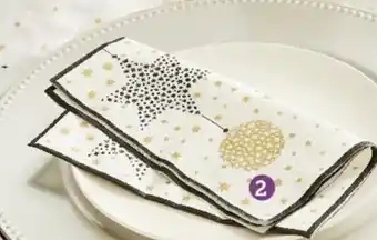 Hyper U 20 Serviettes u Maison <<Noël Magique>> offre