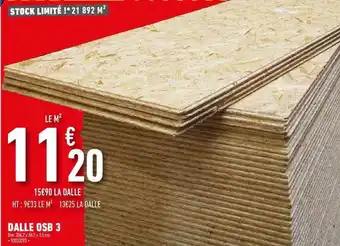 Brico Cash Dalle osb 3 offre