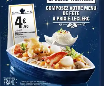 Cassolette Saint-Jacques Et Homard