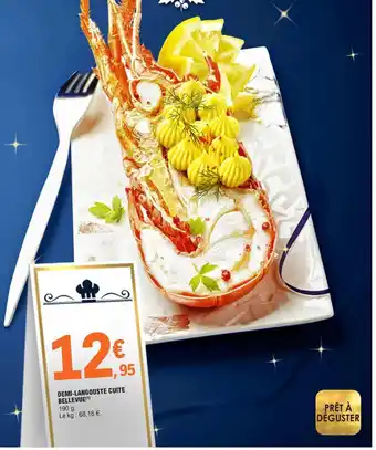 E.Leclerc Demi Langouste Cuite Bellevue offre