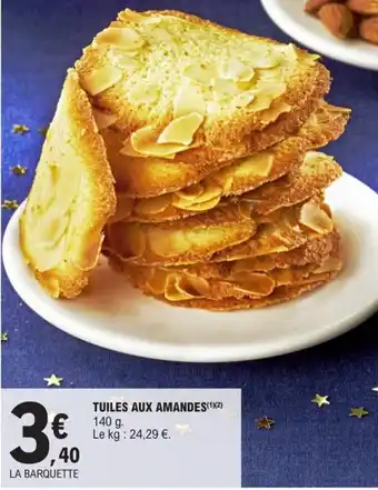 Tuiles Aux Amandes