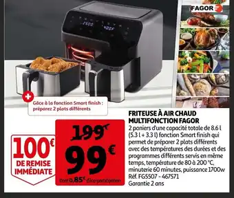 Auchan Fauteuil a Air Chau Multifonction Fagor offre