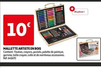 Mallette Artiste En Bois