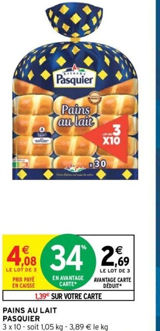 Pains Au Lait Pasquier