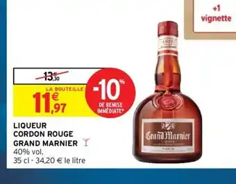 Intermarché Liqueur Cordon Rouge Grand Marnier offre