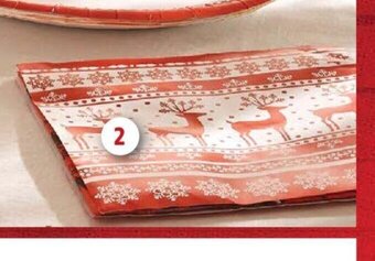 Intermarché 20 Serviettes Decorees offre