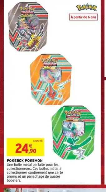 Intermarché Pokebox Pokemon offre