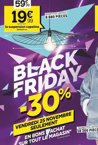 Centrakor La Suspension Capeline offre
