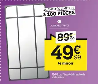 Centrakor Le Miroir offre