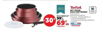 Hyper U Set 7 Pieces Daily Chef Ingenio offre