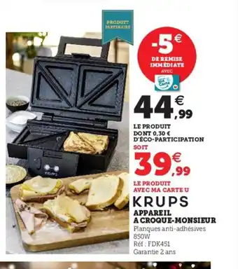 Appreil A Croque-Monsieur