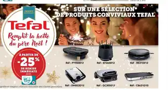 Hyper U Tefal Replit La Hotte Du Pere Noel offre