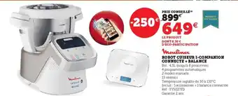 Hyper U Robot Cuiseur I-Companion Connecte + Balance offre