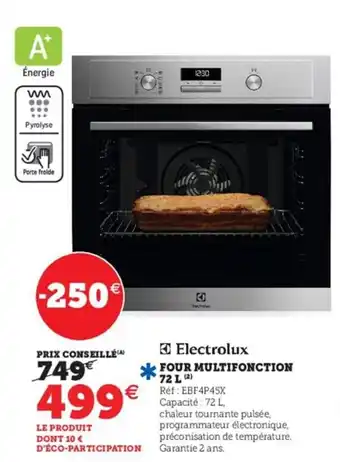 Hyper U Four Multifonction 72 L offre