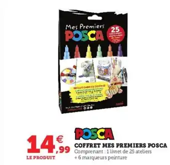 Hyper U Coffret MES Premiers Posca offre