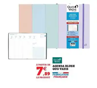 Agenda Blush Quo Vadis