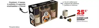 Hyper U Coffret Cafe Gourmet offre
