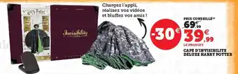Hyper U Cape D'Invisibilite Deluxe Harry Potter offre