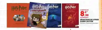 Hyper U Selection De Livres Harry Potter offre