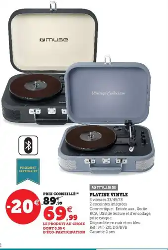 Hyper U Platine Vientle offre