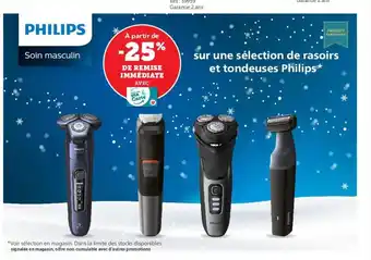Hyper U Sur Une Selection De Rasoirs Et Tondeuses Philips offre
