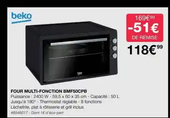 Costco Four multi-fonction bmf50cpb beko offre