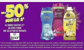 Casino Supermarchés Produits lenor offre