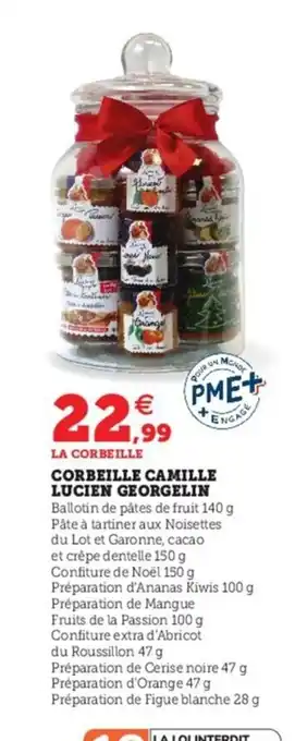 Hyper U Corbeille Camille Lucien Georgelin offre