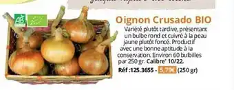 Magellan Oignon crusado bio offre