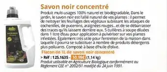 Magellan Savon noir concentré offre