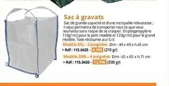 Sac à gravats