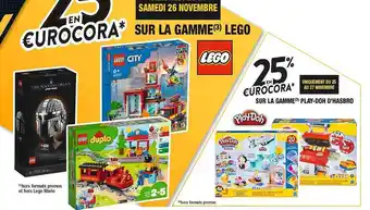Cora x Carrefour La gamme lego offre