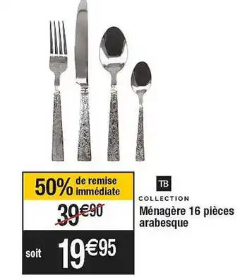 MénagÚre 16 piÚces arabesque tb