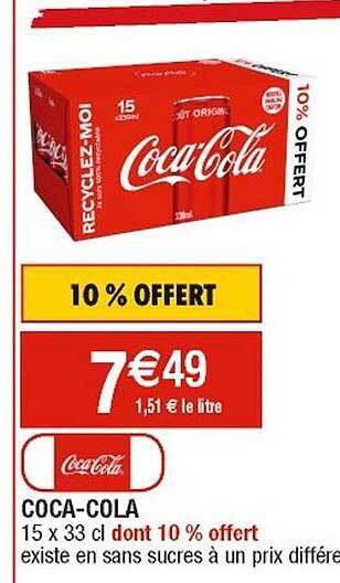 Cora x Carrefour Coca-cola offre
