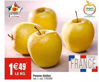 Cora x Carrefour Pomme golden offre