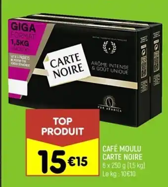 Cafe Moulu Carte Noire
