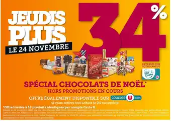 U Express Spécial chocolats de noël offre