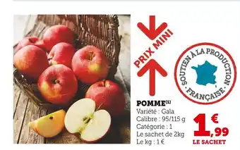 U Express Pomme offre