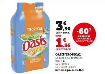U Express Oasis oasis tropical offre