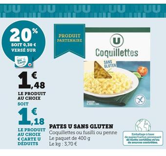 Pates u sans gluten
