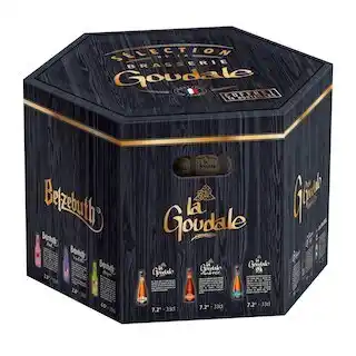 Match La goudale coffret bière sélection du brasseur offre