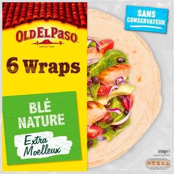 Match Old el paso wraps offre