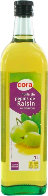 Match Cora huile de pépins de raisin offre