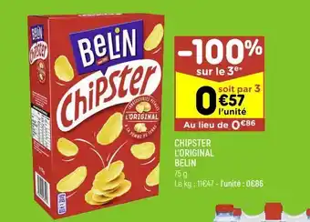 Chipster l'original belin