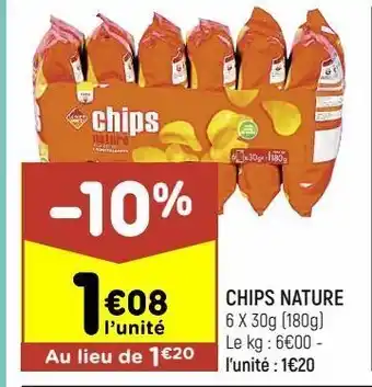 Chips nature leader price