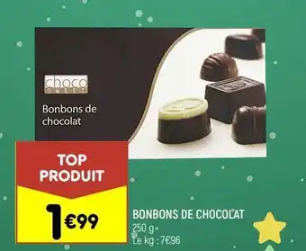 Leader Price Bonbons de chocolat chocosweet offre
