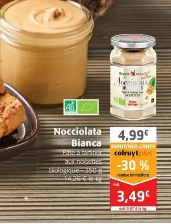 Colruyt Nocciolata bianca offre