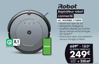 ROBOT aspirateur robot connecté