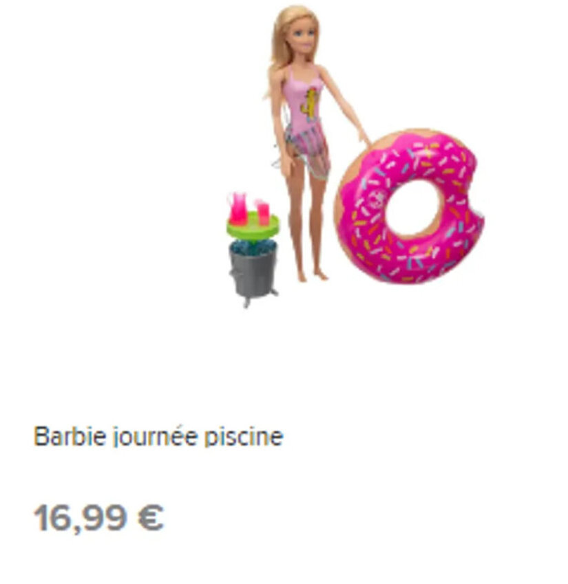 barbie piscine